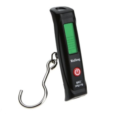 WH-A12 Max 50kg Accuracy 10g ABS Belt Digital Luggage Scale