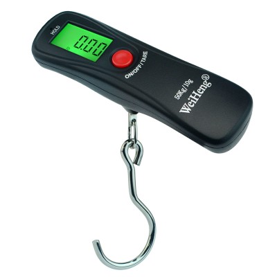 Black Hook Belt Lock 50kg Electronic Digital Fishing Scale